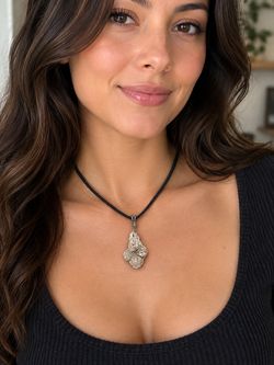 Desert rose necklace