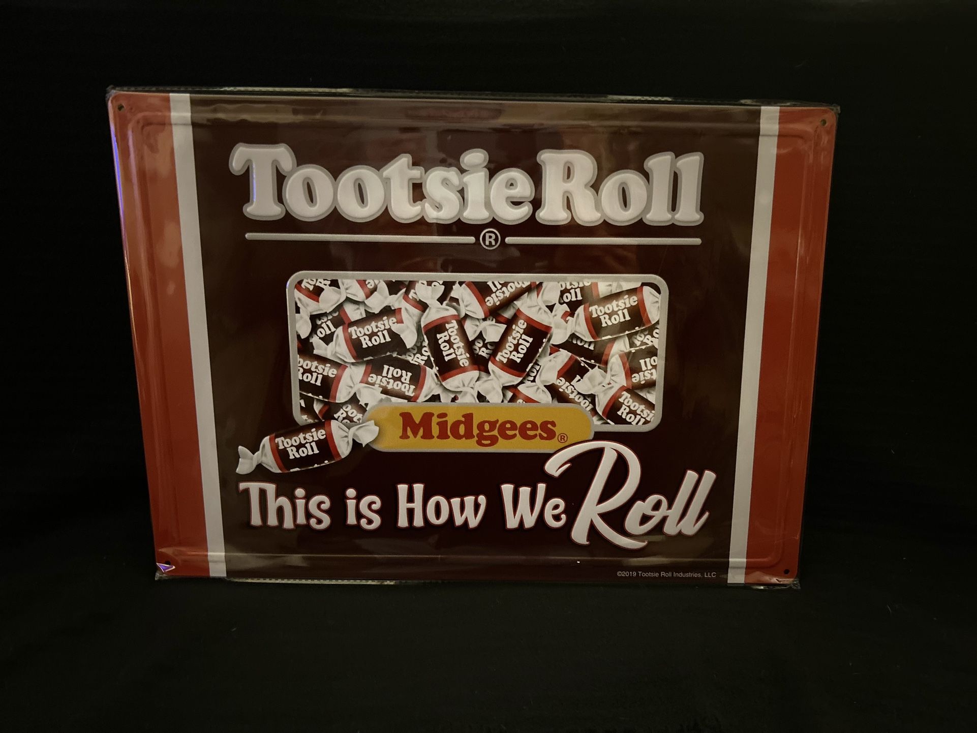 “Tootsie Roll” Tin Sign