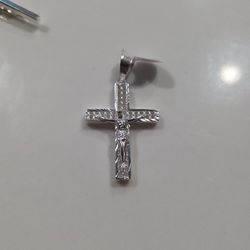 Silver Cross Pendant 