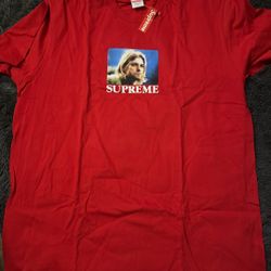 Supreme Kurt Cobain Red Red Shirt Size Xl 