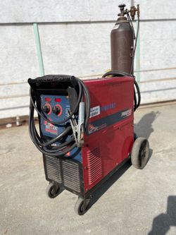 Lincoln PM255 MIG Welder w/ Gas Tank – Ready to Use 🔥