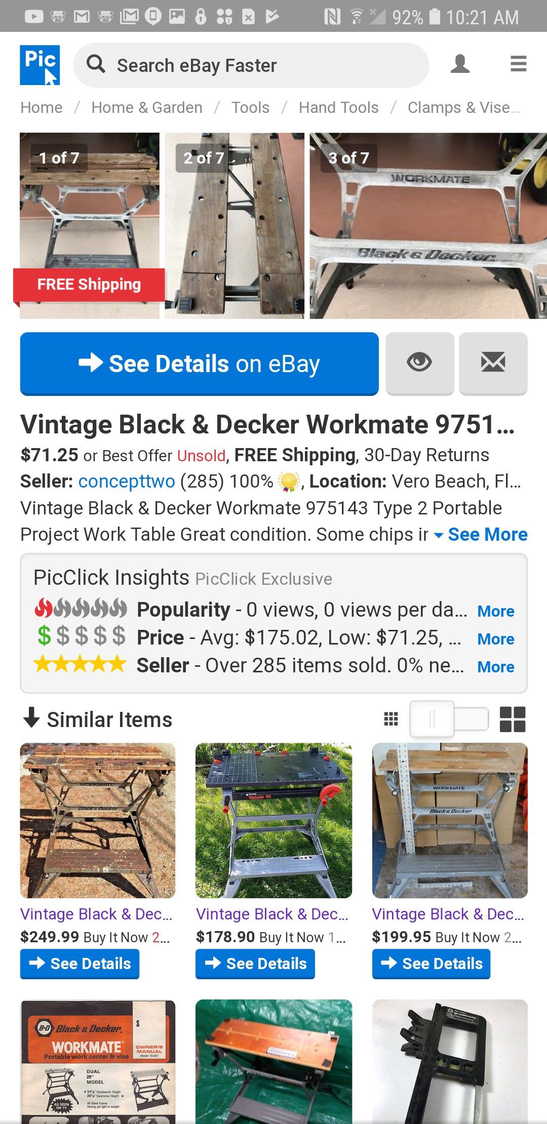 Black & Decker Workmate 425 for Sale in Melbourne, FL - OfferUp