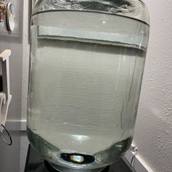 Glass Water Jug Bigger Than Your Typical 50 Gallon 