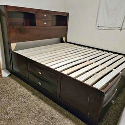 King bed frame