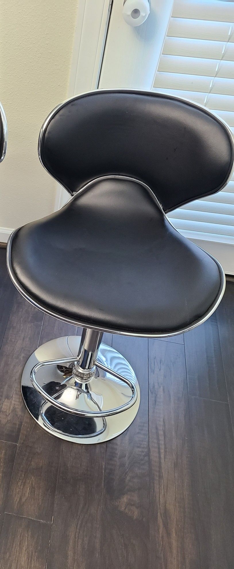 Faux Leather Stools - Excellent Condition