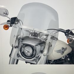 Detachable Wind Splitter Compact 15 In. Windshield Original Harley Davidson