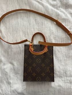 Authentic Louis Vuitton Sac Plan Petit Bag Monogram