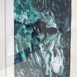 “Stygian Pool” 1/1 monotype - Irene Ryan Maloney