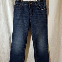 Cat And Jack Boys size 16 Boot Cut Dark Blue Jeans