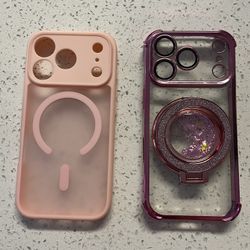 Set Of 2 Apple iPhone 17pro Cases