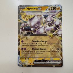 Pokemon Mewtwo EX 58/182 Paradox Rift TCG