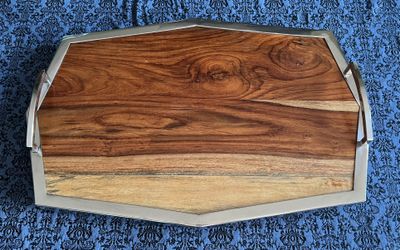 Beautiful Solid Wood Serving Tray