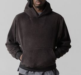 Yeezy Fleece Black Hoodie 