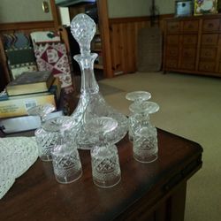 Decanter And Goblets
