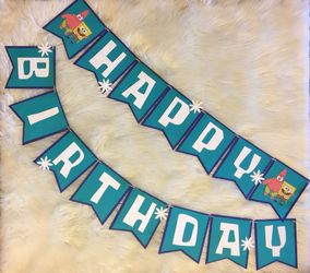Spongebob party decorations