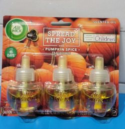 Airwick Spread Pumpkin Spice 3ct Refill Pack $4 (One Available)