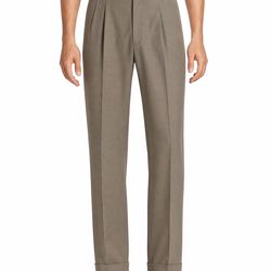 Dockers NEW WITH TAGS Brown Plaid Pleated Dress Pants Size 34x30