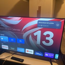 Hisense 43 Inch Smart Tv With Remote 
