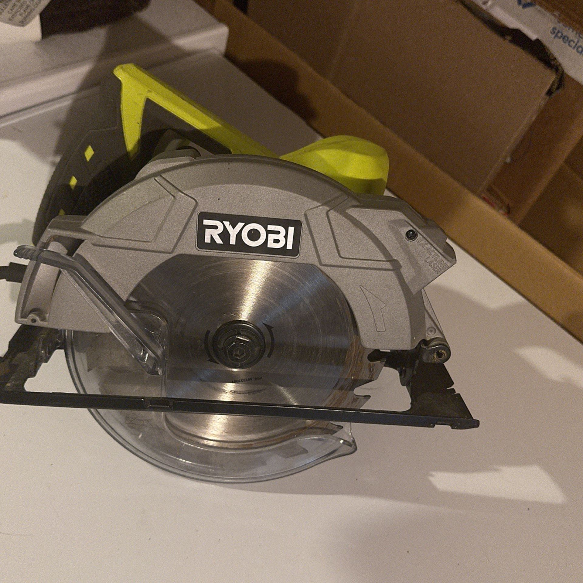 RYOBI Circular Saw W Blade.