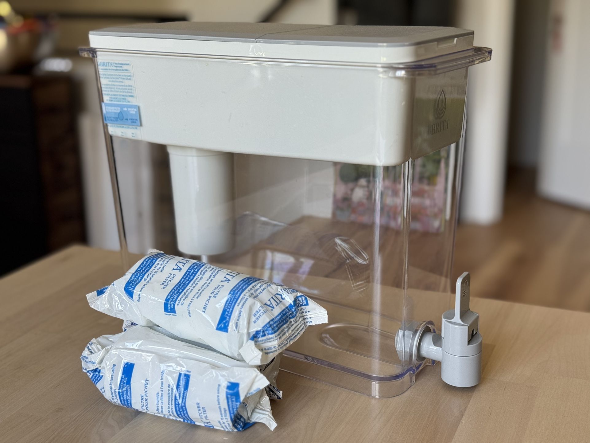 Brita UltraMax Large Water Dispenser With 3 Standard Filters