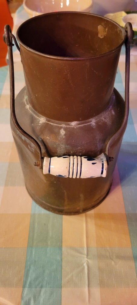 Copper Container For Dairy