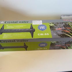 Jebao CW-55 Pond and Aquarium Clarifier, 55-watt 