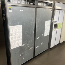 SUB ZERO 72”WIDE PANEL READY BUILT IN REFRIGERATOR/FREEZER 