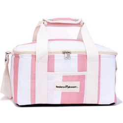 Brandnew Business & Pleasure Co. Holiday Cooler Bag - Perfect for Beach Days & Picnics - Keeps Food Fresh & Drinks Cold - Cute Vintage Lunch Bag - Ins