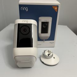 Ring Plug-In Security Camera : Open Box – Never Used 