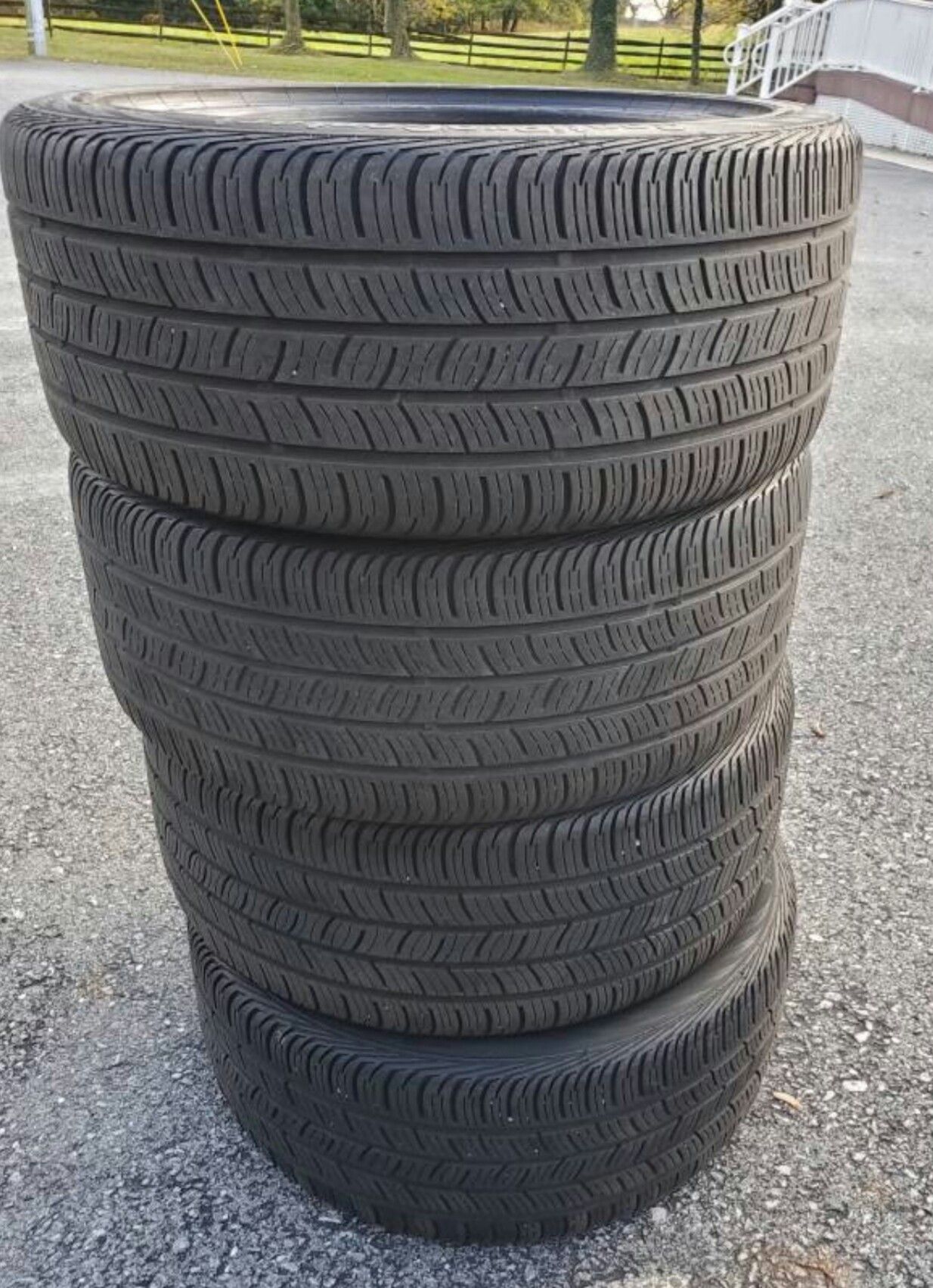 4 19 in matching continental contisport 255 45 r19. 255/45r19