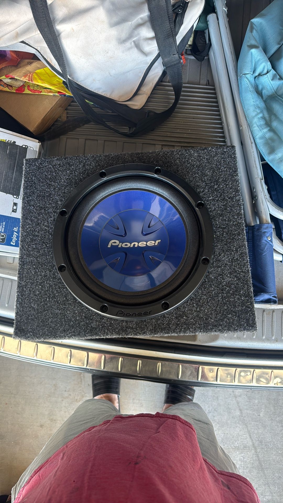12” Sub And Blaupunkt Amp
