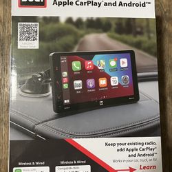 Dual Mount 7” Touchscreen Monitor With Wireless Apple CarPlay & Android