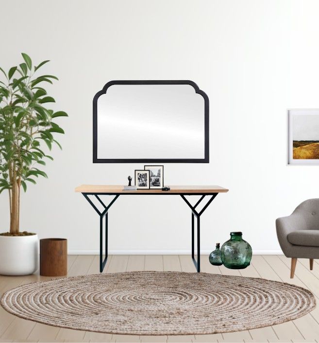 Brand New South Coast 56" In Console Table Threshold Designed Studio Mc Gee