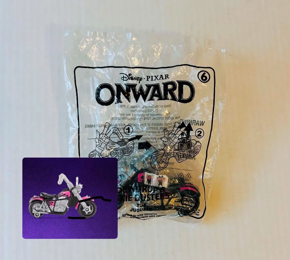 Disney Onward 2020 McDonalds Happy Meal Toy - 6 Dewdrop & Pixie Dusters