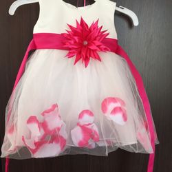 Baby girl dress new size 12 month new