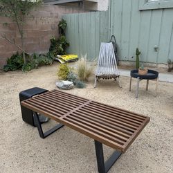 George Nelson Style Bench