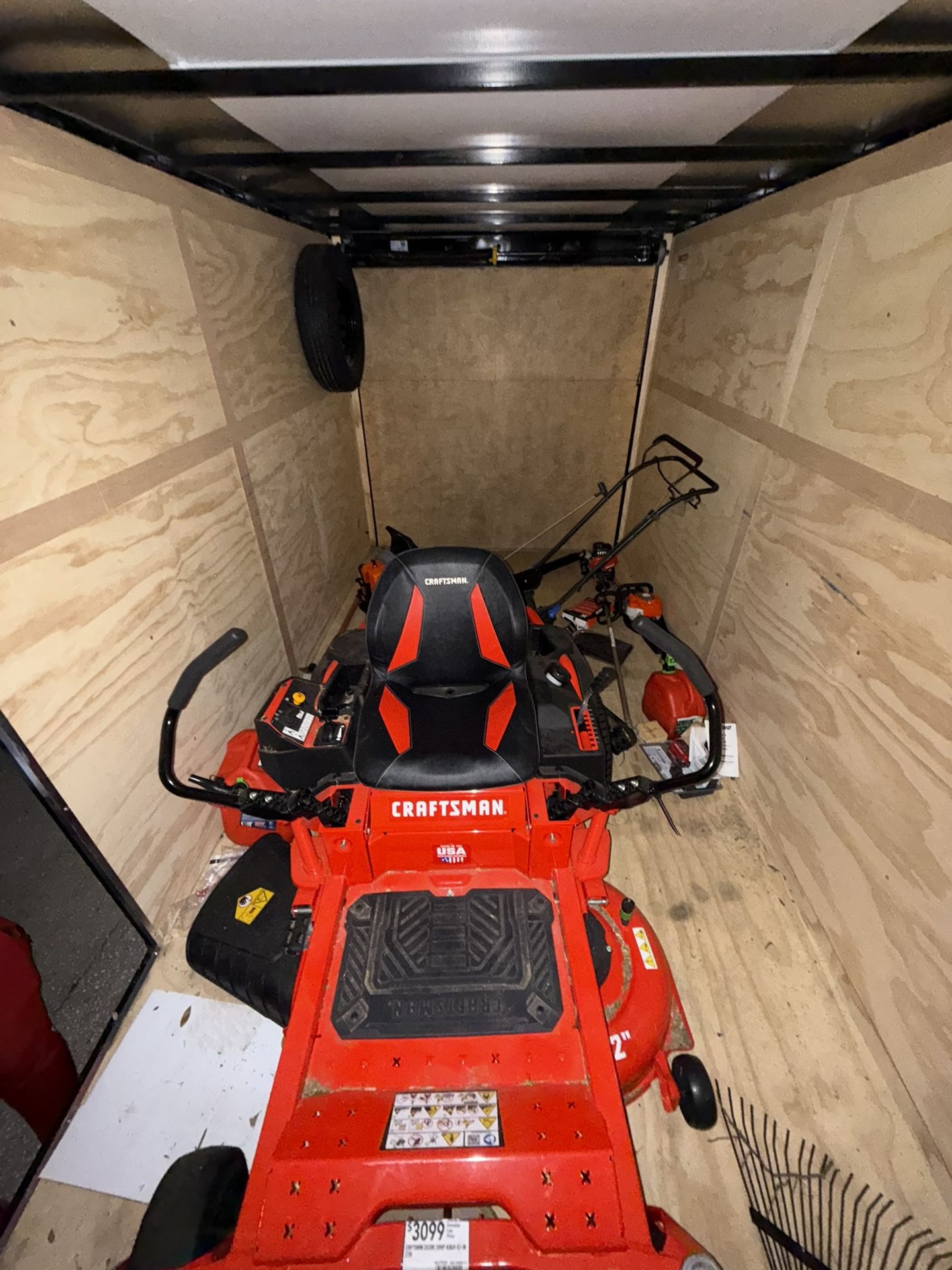 Driving Lawn Mower