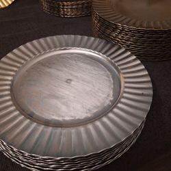 Charger Silver Plates