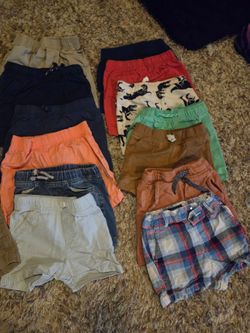 24 pair of boys toddlers shorts 18 months