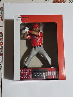 Albert Pujols Countdown to 3000 Hits Action Figure 2018 MLB Angels New In Box