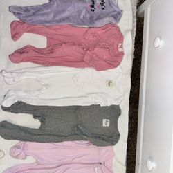 Baby girl 0-3 Month Pjamas 