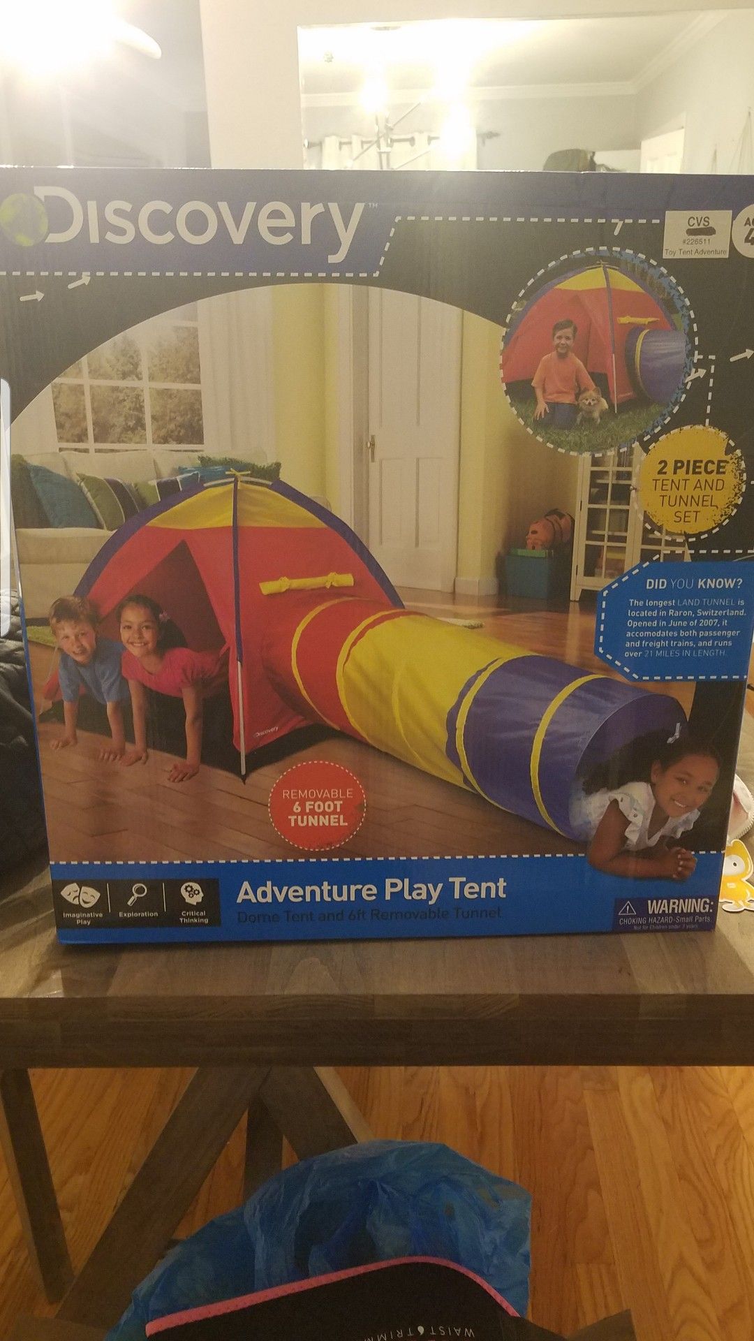 Discovery adventure tent