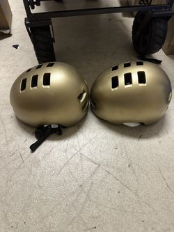 ONE LEFT- Gold Helmet