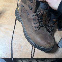 ARIAT MEN'S TURBO 6" H2O COMPOSITE TOE RICH BROWN BOOTS 