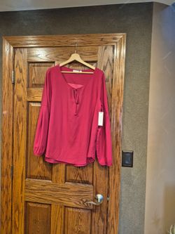 Bisou Bisou Woman Blouse, XL, New