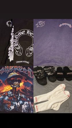 Title: Lanvin Shoes + Balenciaga Slides + Supreme Socks + Chrome Hearts + Godspeed  Description: Selling as a bundle. Lanvin shoes, Balenciaga slides,