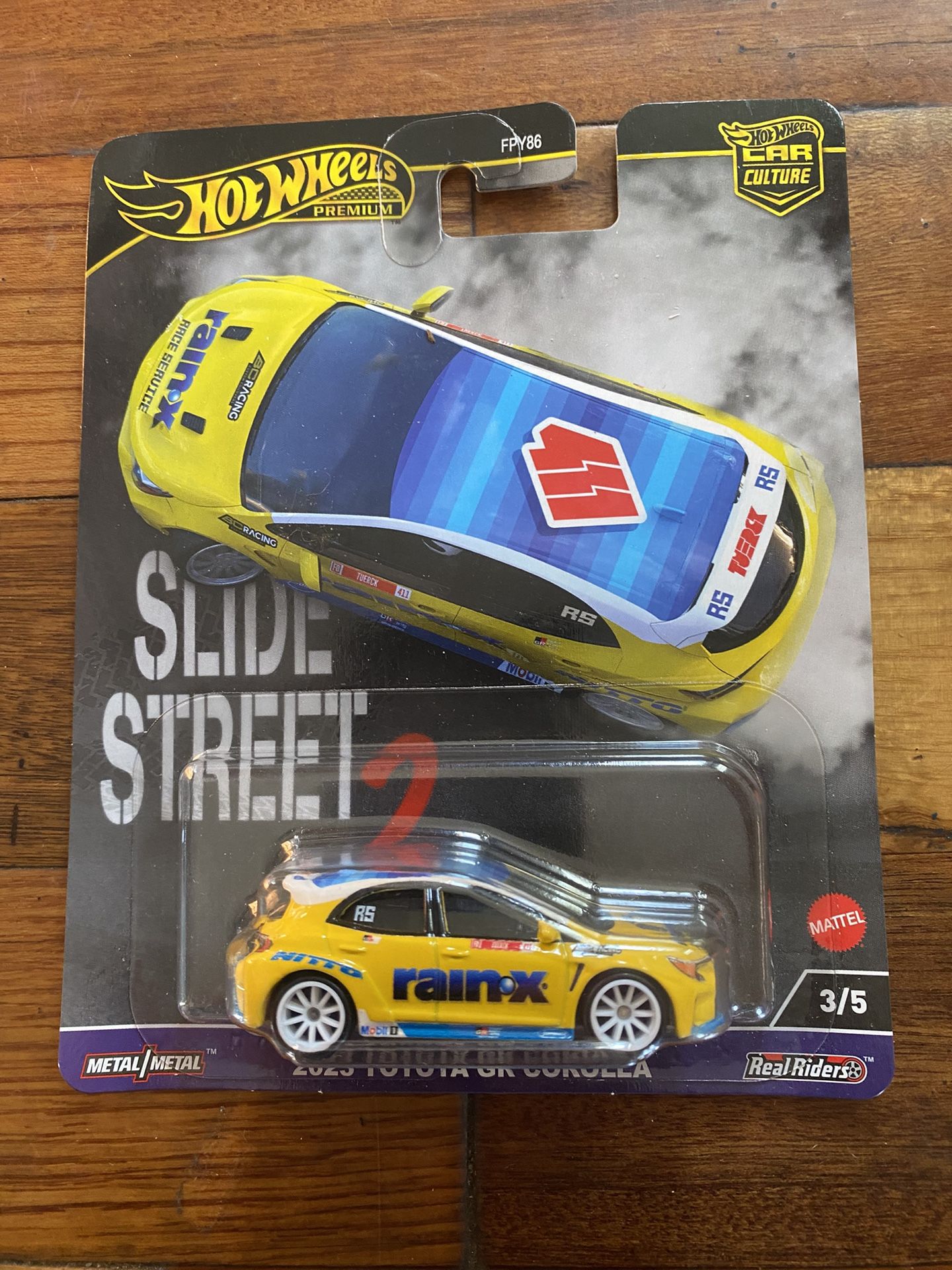 2023 Toyota GR Corolla * 2024 Hot Wheels Slide Street 2 Car Culture 1/64 S