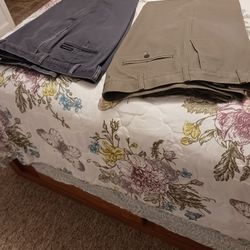 2 Pair Men's Slacks