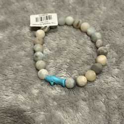 Sky Blue Voyage Bracelet - Shark 