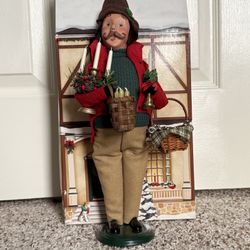 Byers' Choice Caroler Bundle: Market Man, Shopping Woman, and Girl